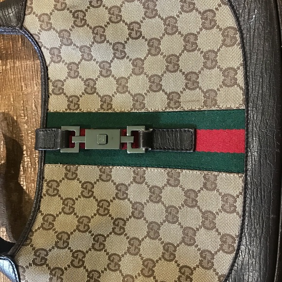 Gucci linen shoulder bag - Picture 4 of 7